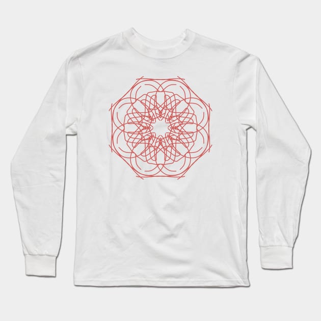 symmetrical design 01 Long Sleeve T-Shirt by IQ_Design16